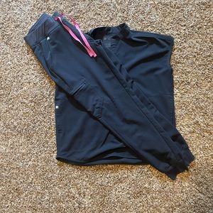 XS figs high waisted scrub joggers